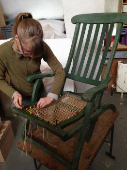 Restoration Lusitania Deckchair