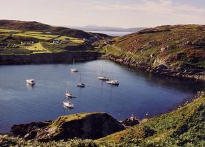 Boats photographed in South Harbour, Cape Clear Island