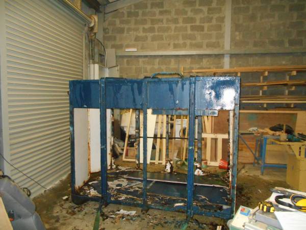 Cape Clear island cargo box being restored