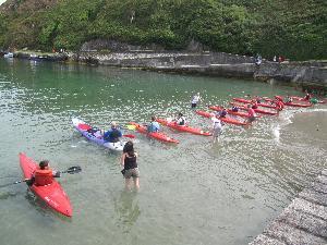 Kayaking on Cape Clear Island